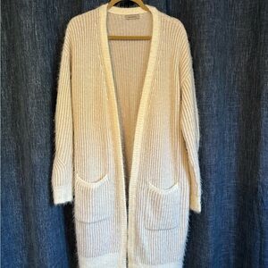 Calvin Klein 3/4 length wool cardigan